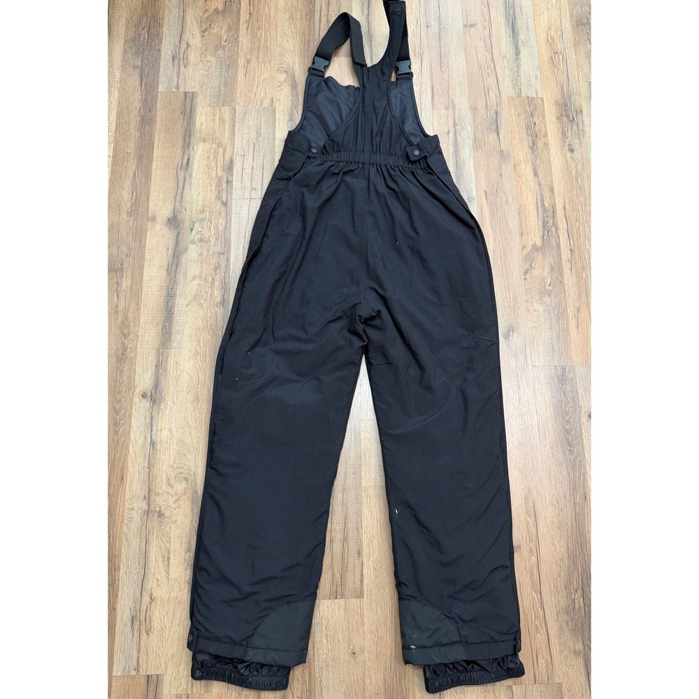 Cabela's Women's Black Insulated Snow Bib Overalls Ski Pants Large Reg - Picture 3 of 7